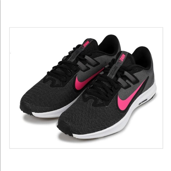 nike downshifter 9 women's black